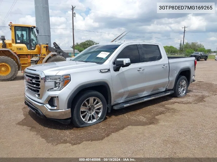 3GTP8DED7MG169265 2021 GMC Sierra 1500 Slt