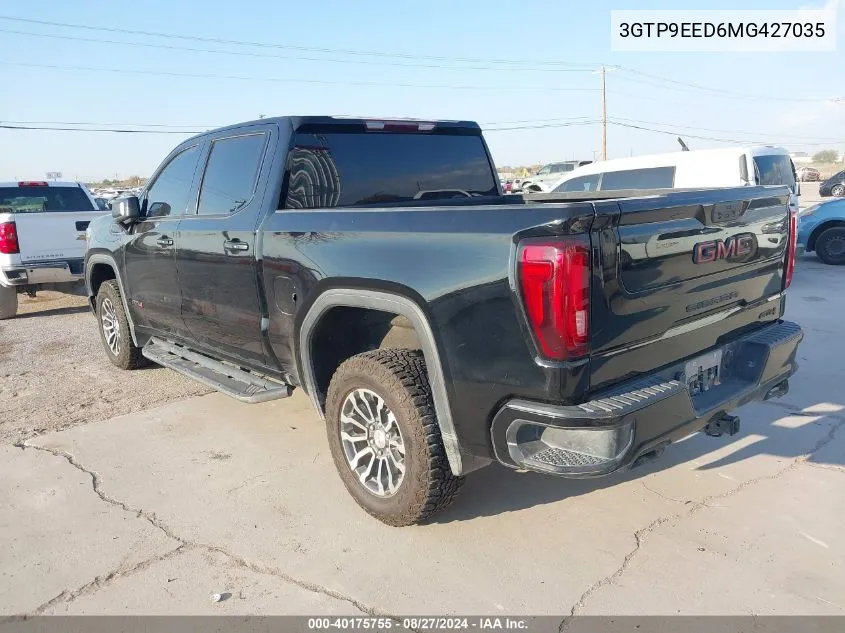 3GTP9EED6MG427035 2021 GMC Sierra 1500 4Wd Short Box At4