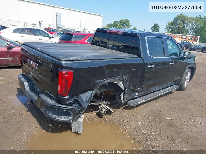 1GTU9FED3MZ277068 2021 GMC Sierra 1500 4Wd Short Box Denali