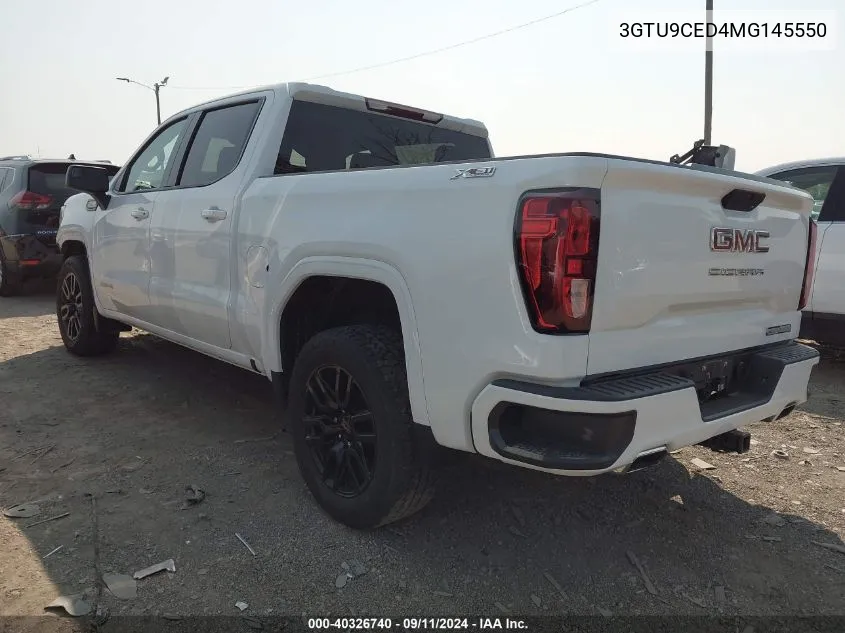 3GTU9CED4MG145550 2021 GMC Sierra 1500 4Wd Short Box Elevation