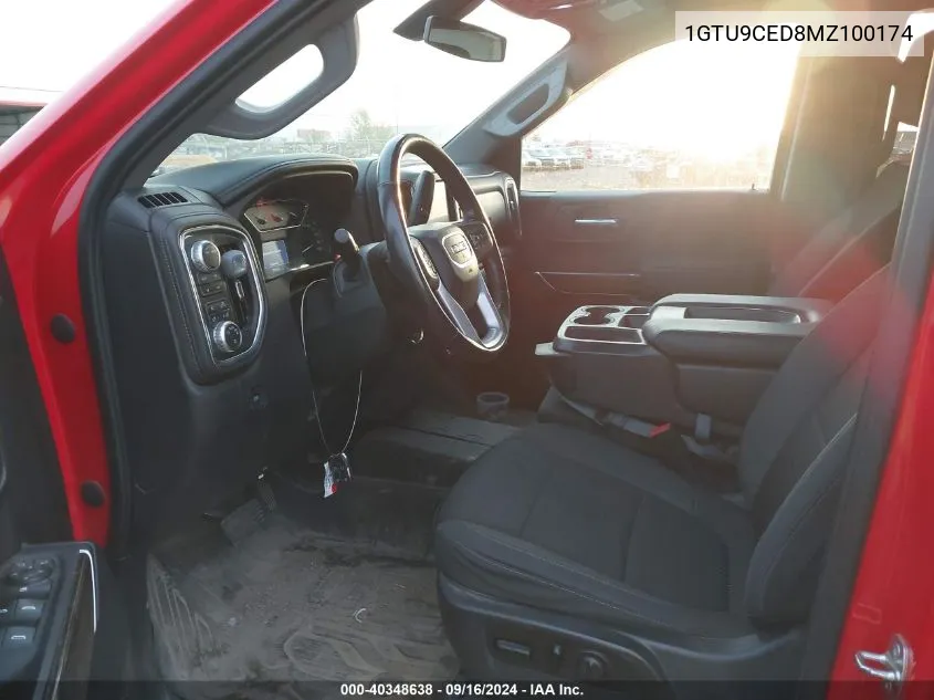 1GTU9CED8MZ100174 2021 GMC Sierra 1500