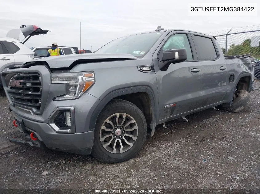 3GTU9EET2MG384422 2021 GMC Sierra K1500 At4