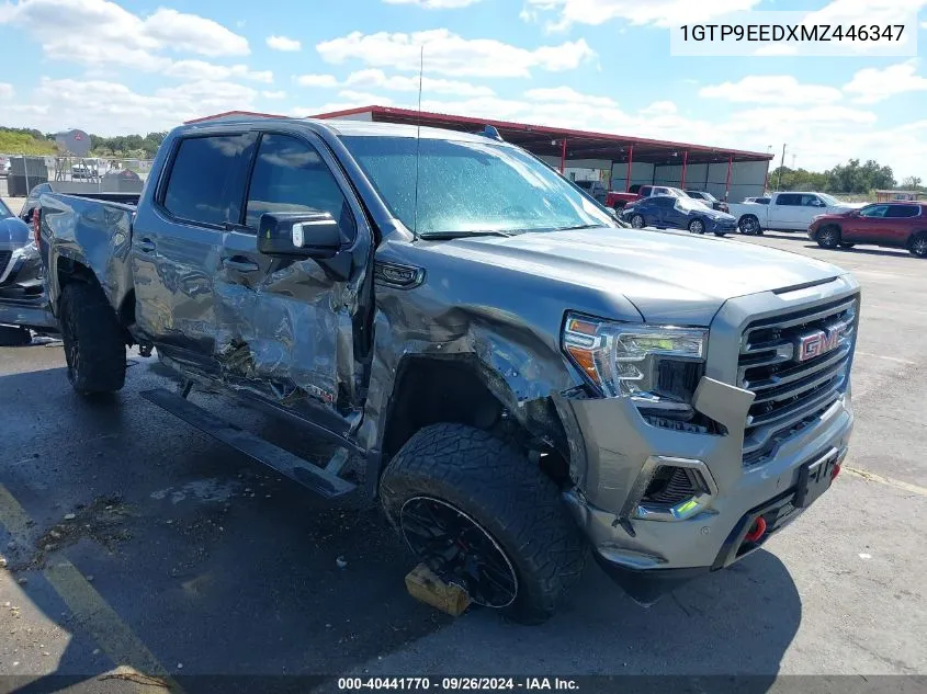 1GTP9EEDXMZ446347 2021 GMC Sierra 1500 4Wd Short Box At4