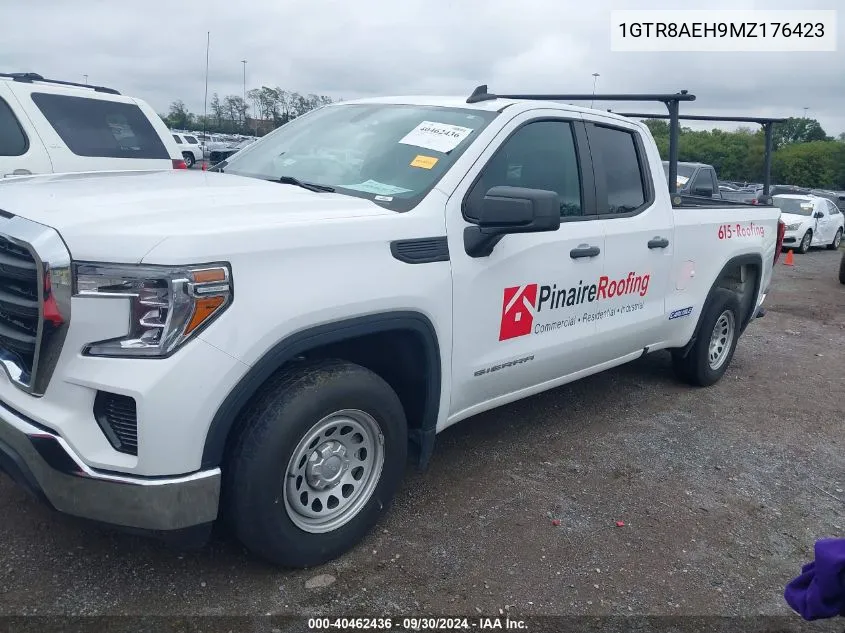 2021 GMC Sierra 1500 C1500 VIN: 1GTR8AEH9MZ176423 Lot: 40462436