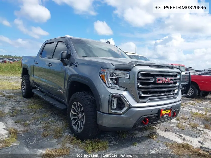 3GTP9EED4MG320596 2021 GMC Sierra K1500 At4