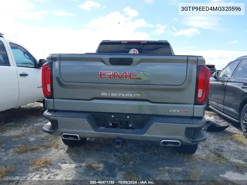 3GTP9EED4MG320596 2021 GMC Sierra K1500 At4