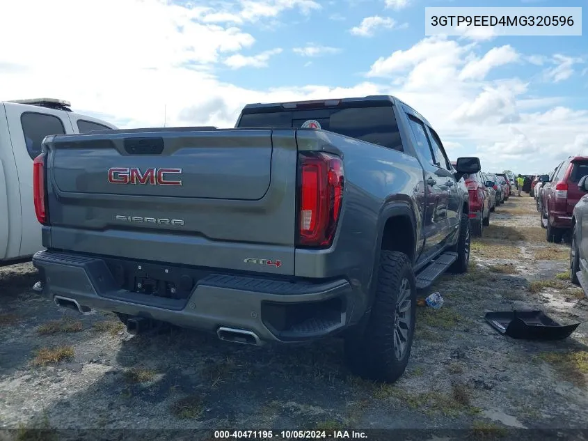 3GTP9EED4MG320596 2021 GMC Sierra K1500 At4