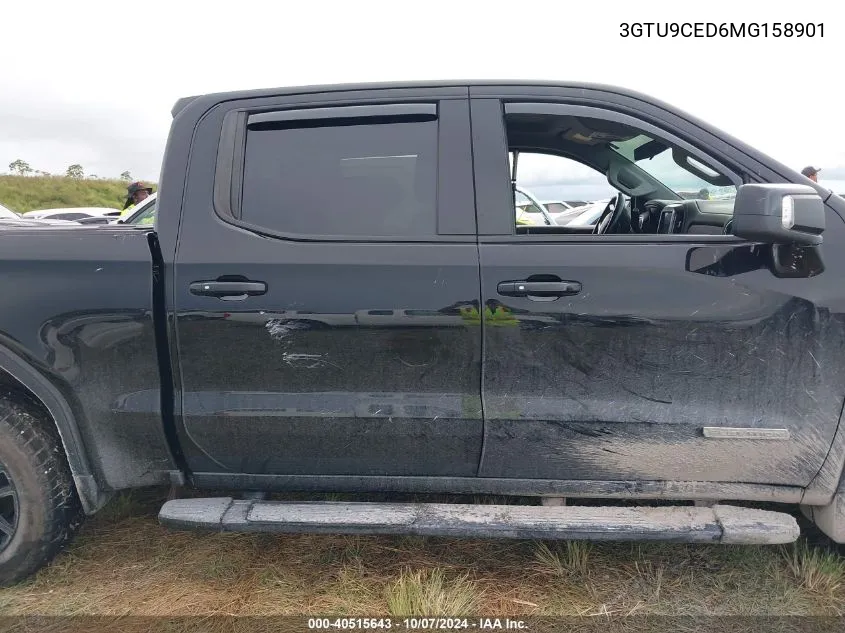 2021 GMC Sierra 1500 4Wd Short Box Elevation/4Wd Standard Box Elevation VIN: 3GTU9CED6MG158901 Lot: 40515643