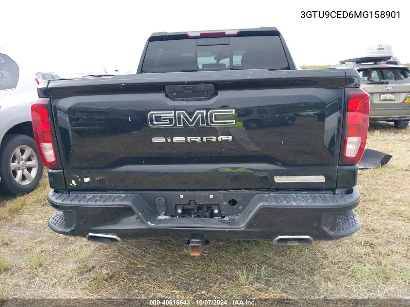 2021 GMC Sierra 1500 4Wd Short Box Elevation/4Wd Standard Box Elevation VIN: 3GTU9CED6MG158901 Lot: 40515643