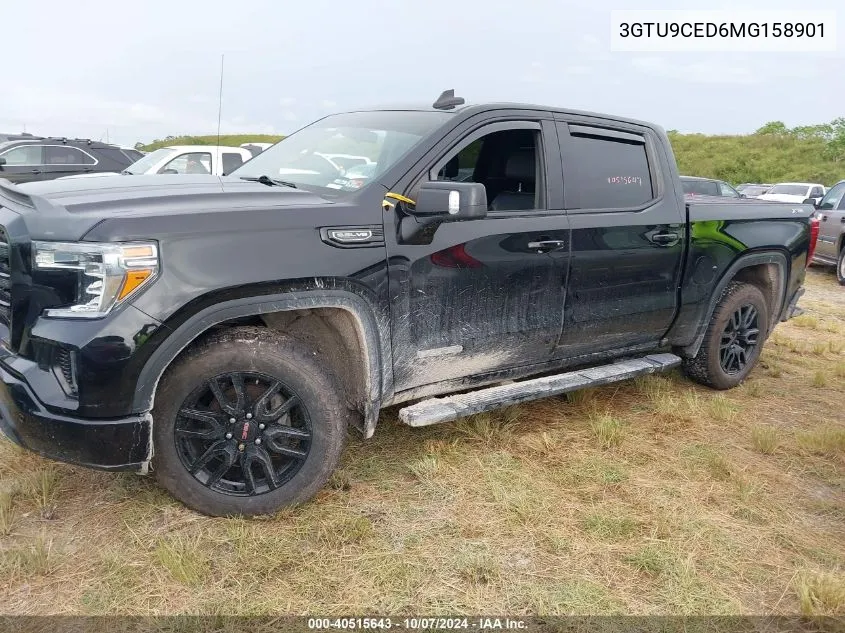 2021 GMC Sierra 1500 4Wd Short Box Elevation/4Wd Standard Box Elevation VIN: 3GTU9CED6MG158901 Lot: 40515643