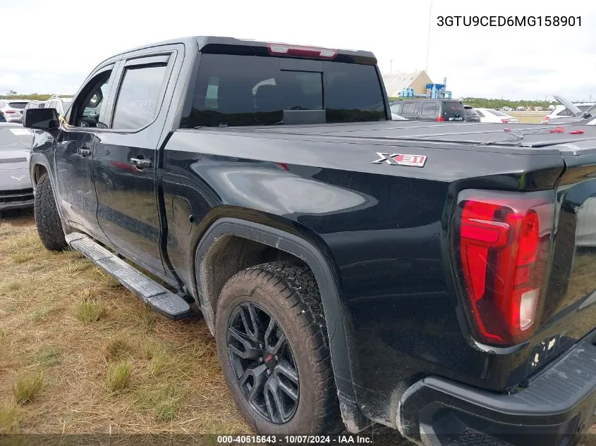 2021 GMC Sierra 1500 4Wd Short Box Elevation/4Wd Standard Box Elevation VIN: 3GTU9CED6MG158901 Lot: 40515643