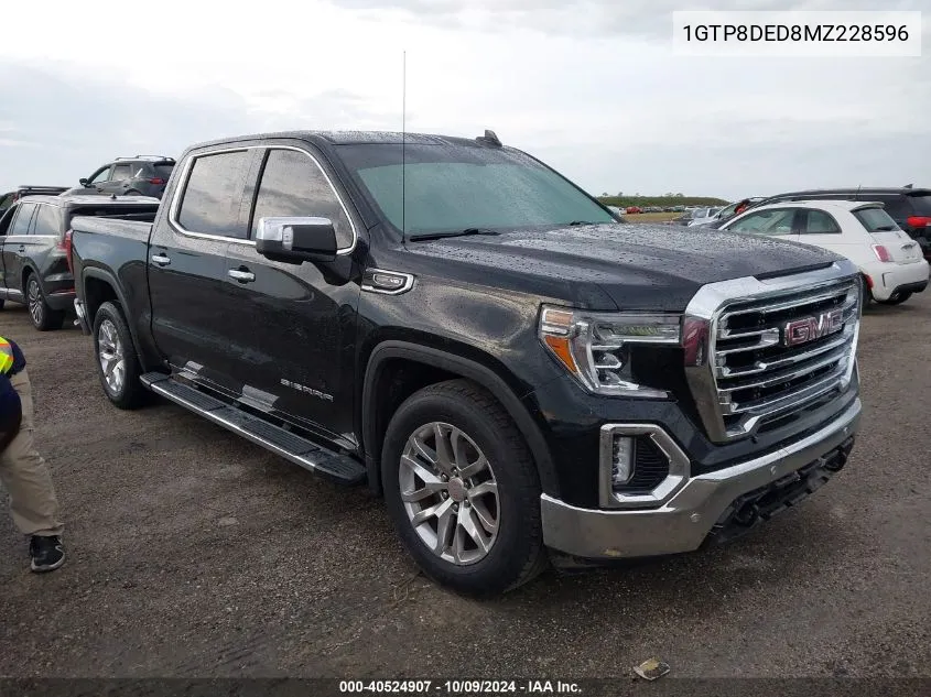 2021 GMC Sierra C1500 Slt VIN: 1GTP8DED8MZ228596 Lot: 40524907