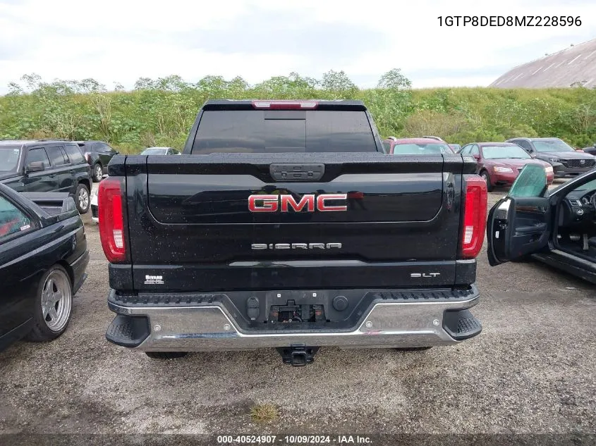 2021 GMC Sierra C1500 Slt VIN: 1GTP8DED8MZ228596 Lot: 40524907