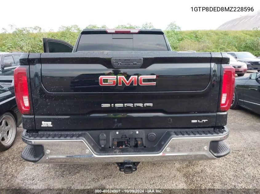 2021 GMC Sierra C1500 Slt VIN: 1GTP8DED8MZ228596 Lot: 40524907