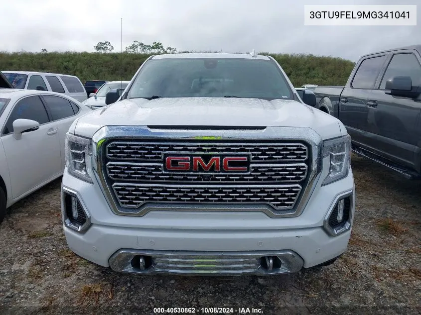 2021 GMC Sierra K1500 Denali VIN: 3GTU9FEL9MG341041 Lot: 40530862