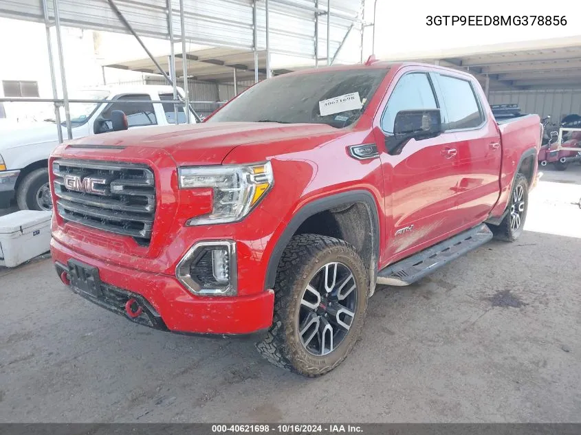 3GTP9EED8MG378856 2021 GMC Sierra 1500 4Wd Short Box At4