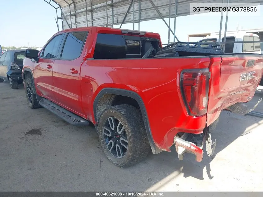 3GTP9EED8MG378856 2021 GMC Sierra 1500 4Wd Short Box At4