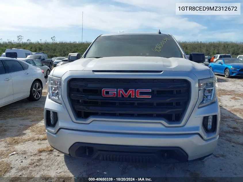 2021 GMC Sierra 1500 C1500 Elevation VIN: 1GTR8CED9MZ312672 Lot: 40650339