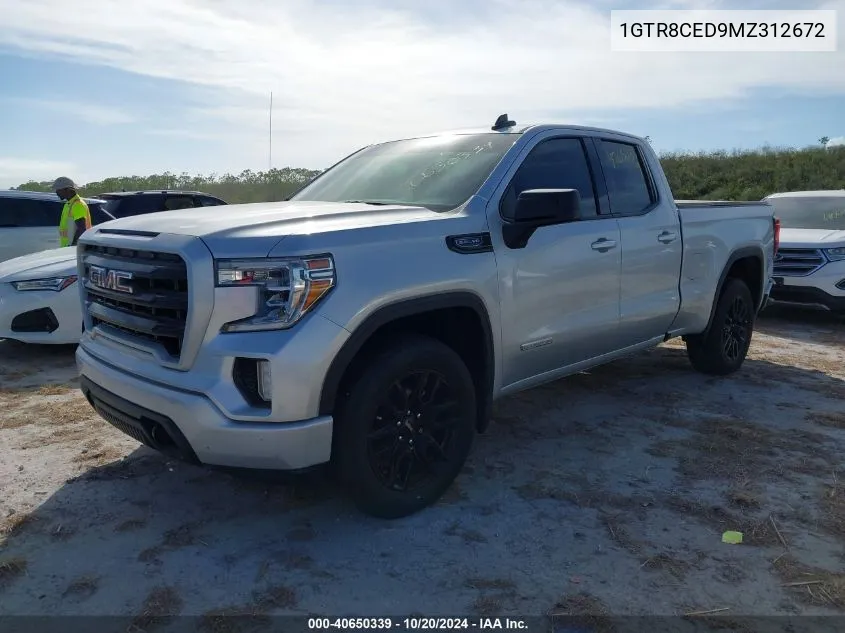 1GTR8CED9MZ312672 2021 GMC Sierra 1500 C1500 Elevation