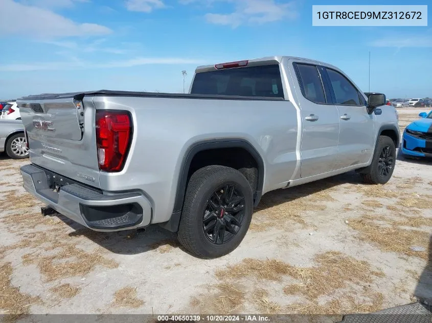 2021 GMC Sierra 1500 C1500 Elevation VIN: 1GTR8CED9MZ312672 Lot: 40650339