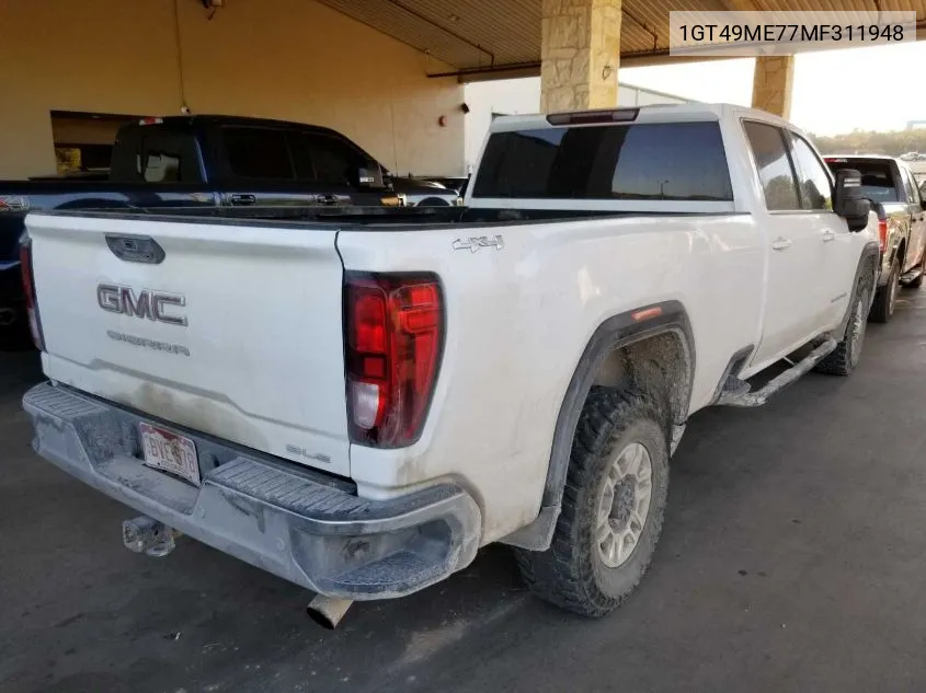 1GT49ME77MF311948 2021 GMC Sierra K2500 Sle