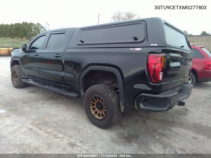 3GTU9CETXMG277803 2021 GMC Sierra 1500 4Wd Standard Box Elevation