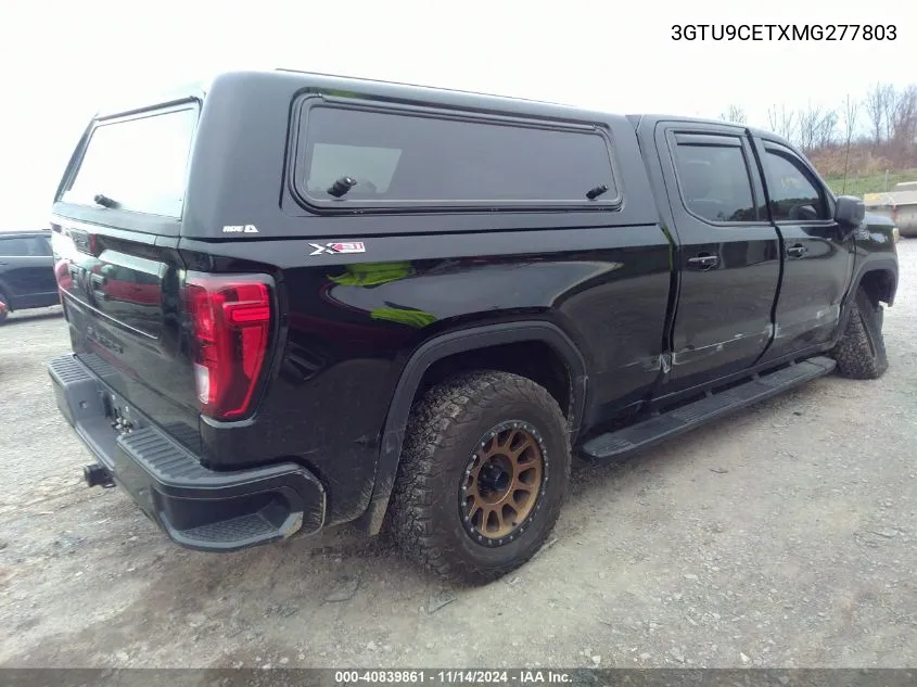 3GTU9CETXMG277803 2021 GMC Sierra 1500 4Wd Standard Box Elevation