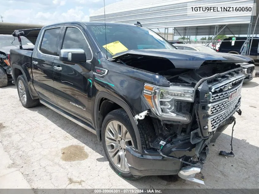 2022 GMC Sierra 1500 Limited 4Wd Short Box Denali VIN: 1GTU9FEL1NZ160050 Lot: 39906301