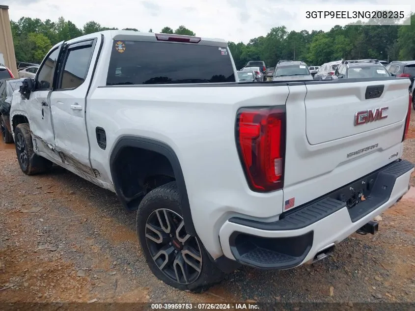 2022 GMC Sierra 1500 Limited 4Wd Short Box At4/4Wd Standard Box At4 VIN: 3GTP9EEL3NG208235 Lot: 39959753