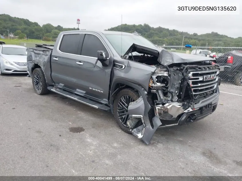 2022 GMC Sierra 1500 Limited 4Wd Short Box Slt VIN: 3GTU9DED5NG135620 Lot: 40041499