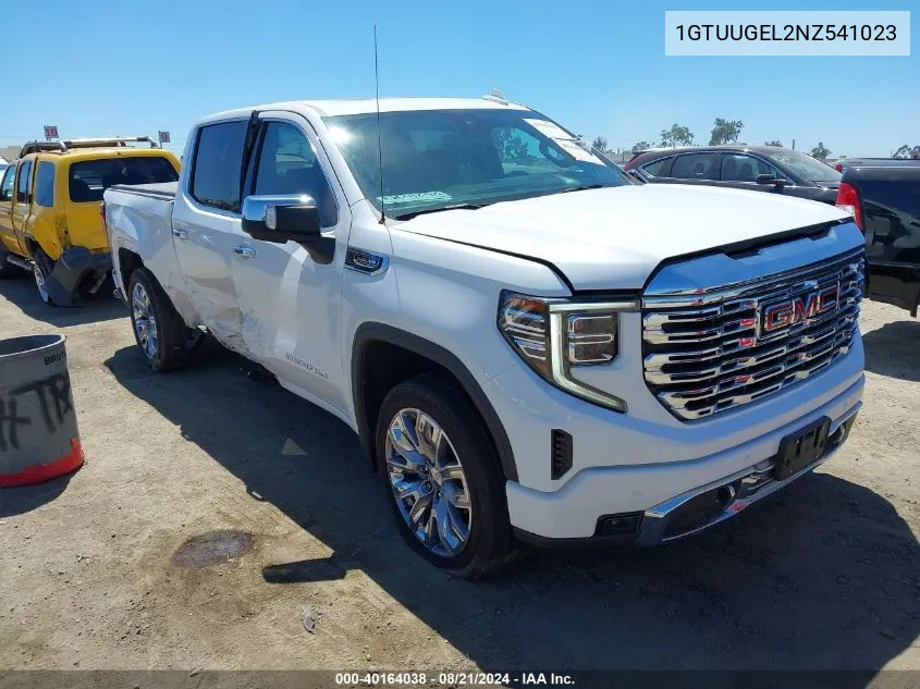 1GTUUGEL2NZ541023 2022 GMC Sierra 1500 4Wd Short Box Denali