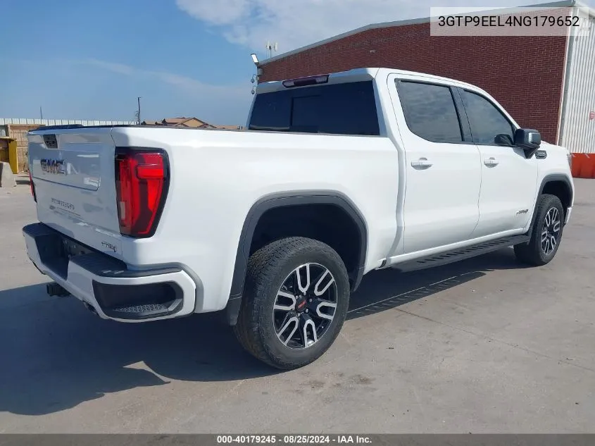 3GTP9EEL4NG179652 2022 GMC Sierra 1500 Limited 4Wd Short Box At4