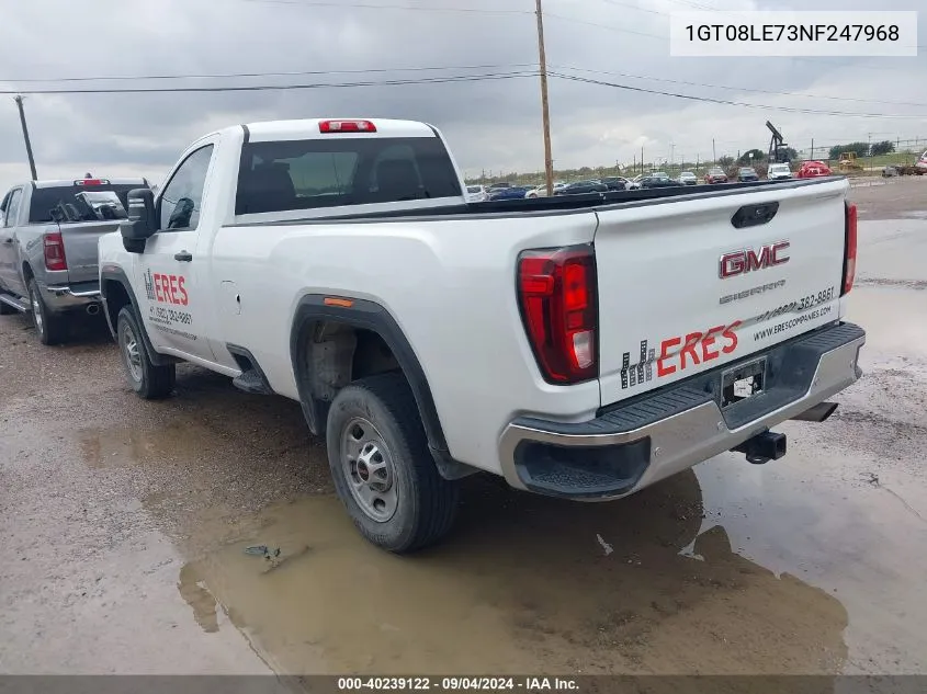 1GT08LE73NF247968 2022 GMC Sierra C2500 Heavy Duty