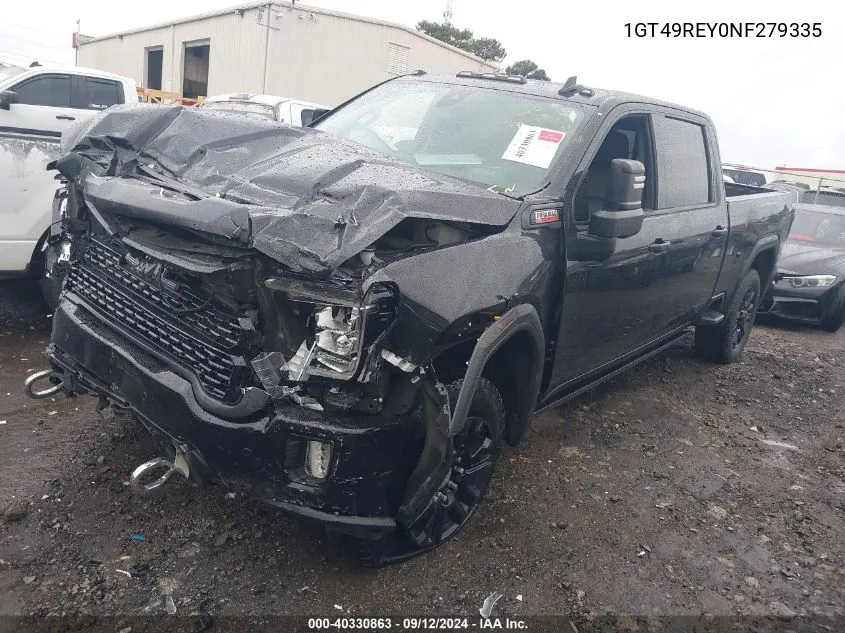 1GT49REY0NF279335 2022 GMC Sierra K2500 Denali