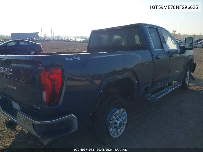 1GT59ME78NF296625 2022 GMC Sierra K2500 Sle