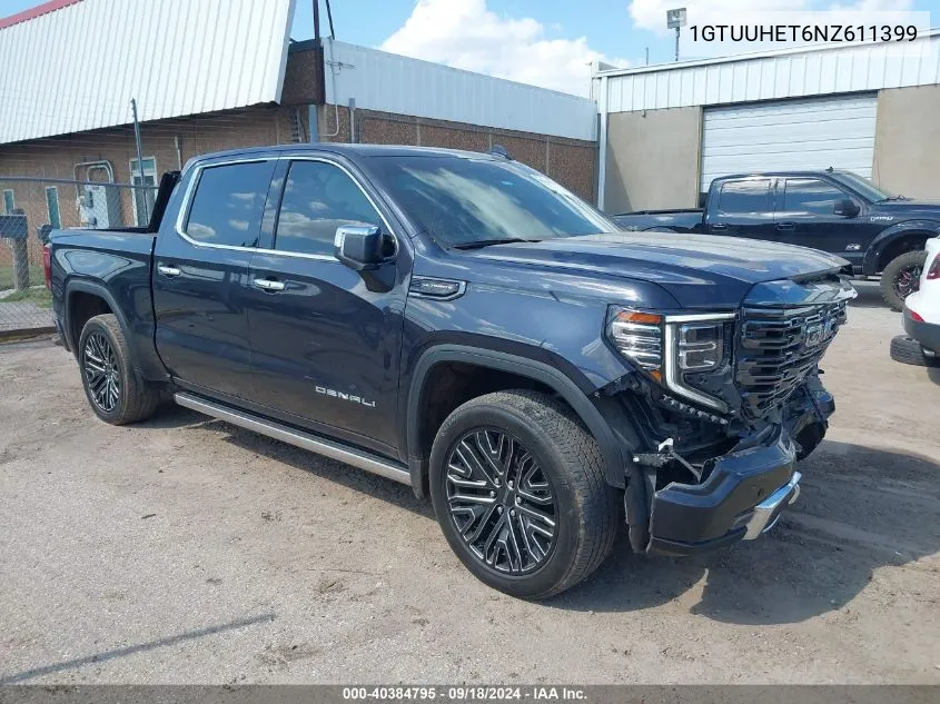 1GTUUHET6NZ611399 2022 GMC Sierra 1500 4Wd Short Box Denali Ultimate