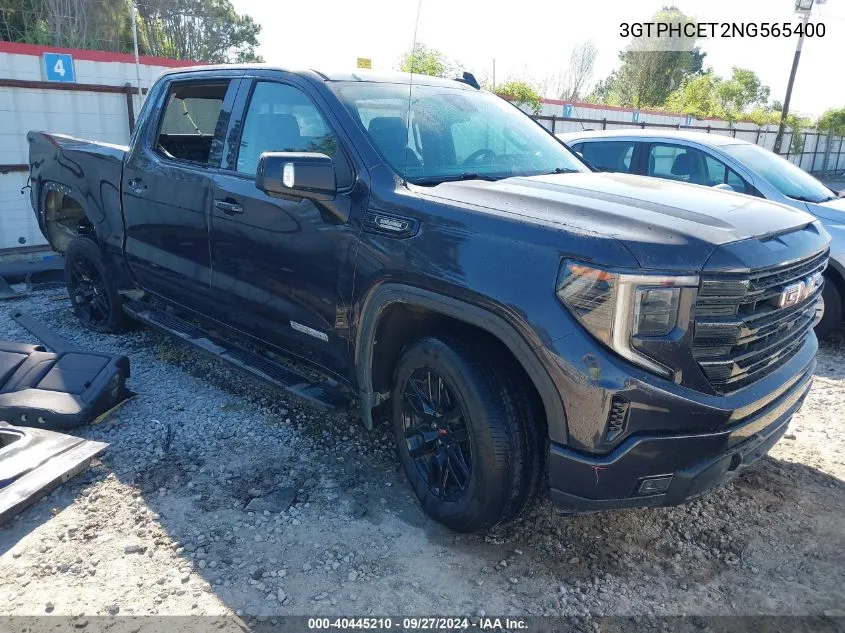 3GTPHCET2NG565400 2022 GMC Sierra 1500 2Wd Short Box Elevation