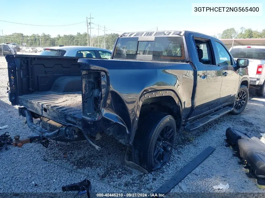 3GTPHCET2NG565400 2022 GMC Sierra 1500 2Wd Short Box Elevation