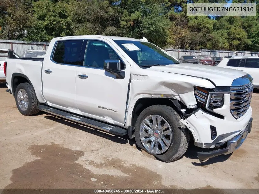 3GTUUGED7NG631910 2022 GMC Sierra 1500