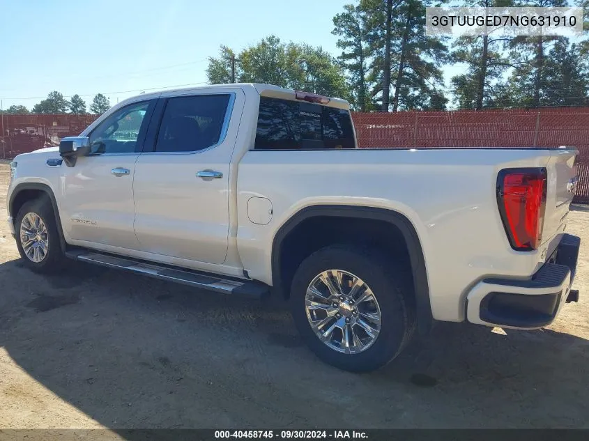 3GTUUGED7NG631910 2022 GMC Sierra 1500