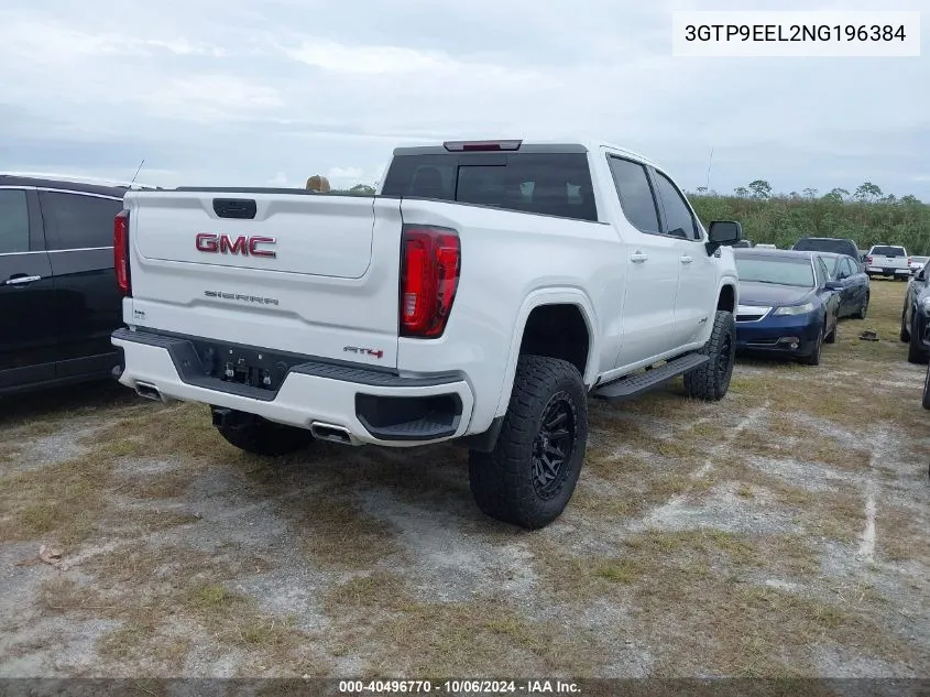 2022 GMC Sierra Limited K1500 At4 VIN: 3GTP9EEL2NG196384 Lot: 40496770