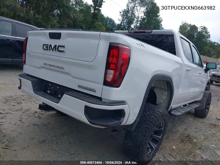 3GTPUCEKXNG663982 2022 GMC Sierra 1500 4Wd Short Box Elevation With 3Sb/4Wd Short Box Elevation With 3Vl/4Wd Standard Box Elevation