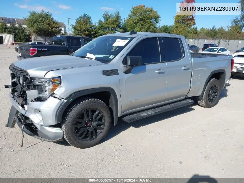 1GTR9GEKXNZ230907 2022 GMC Sierra 1500 Limited 4Wd Standard Box Elevation With 3Vl