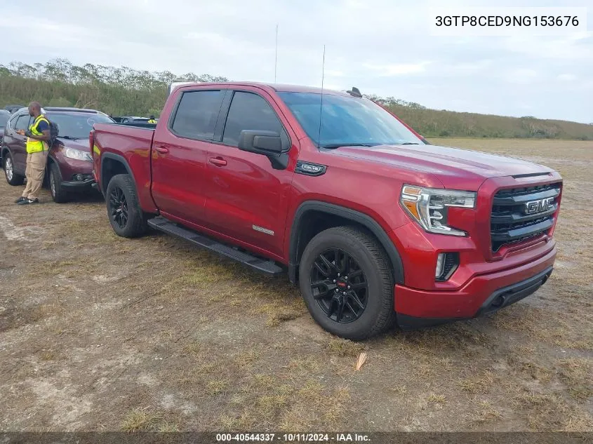 2022 GMC Sierra 1500 Limited 2Wd Short Box Elevation VIN: 3GTP8CED9NG153676 Lot: 40544337