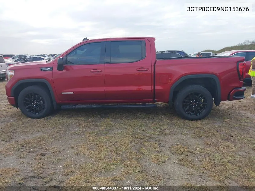 2022 GMC Sierra 1500 Limited 2Wd Short Box Elevation VIN: 3GTP8CED9NG153676 Lot: 40544337