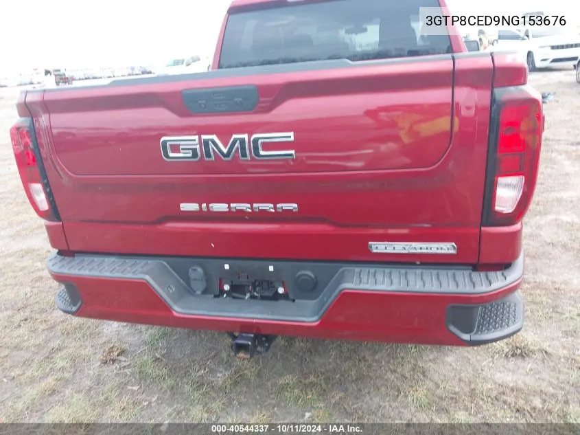 2022 GMC Sierra 1500 Limited 2Wd Short Box Elevation VIN: 3GTP8CED9NG153676 Lot: 40544337