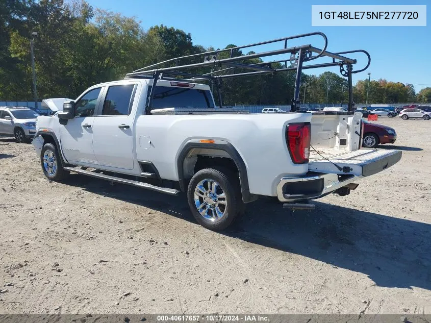 1GT48LE75NF277720 2022 GMC Sierra 2500Hd 2Wd Long Bed Pro