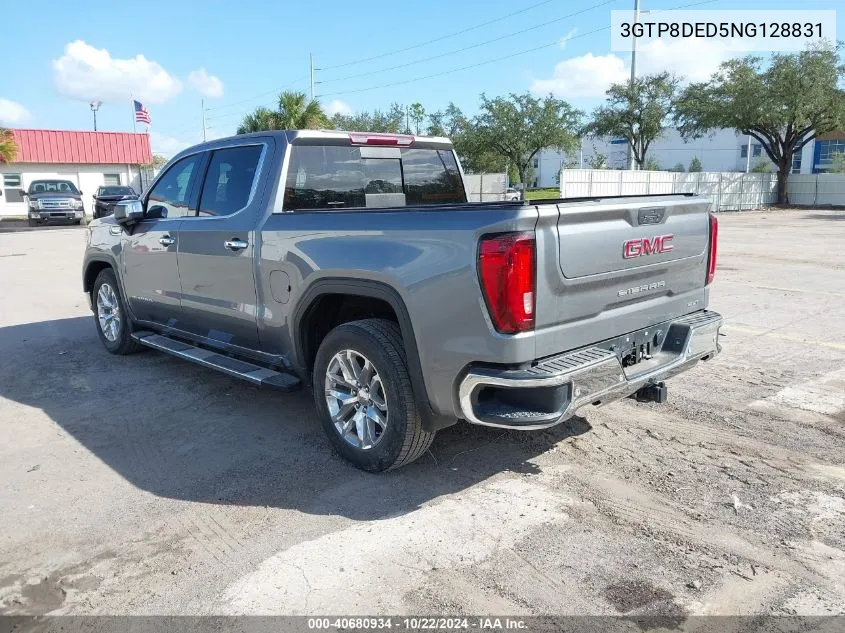 2022 GMC Sierra 1500 Limited 2Wd Short Box Slt VIN: 3GTP8DED5NG128831 Lot: 40680934