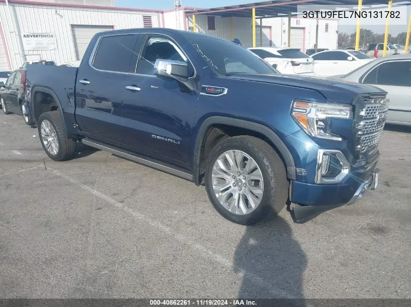 2022 GMC Sierra 1500 Limited 4Wd Short Box Denali VIN: 3GTU9FEL7NG131782 Lot: 40862261