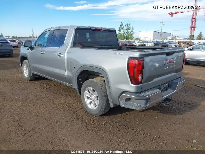 2023 GMC Sierra 1500 VIN: 1GTPUBEKXPZ208952 Lot: 12081576